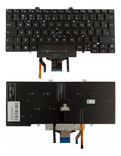 Teclado Compatível Para Dell Latitude 5410 5400 P98g Com Led