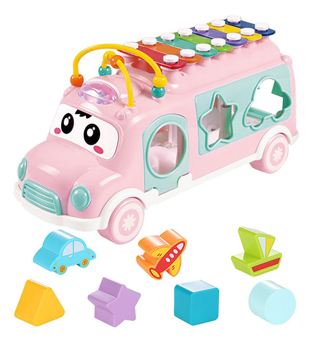 Music Bus Toys Juguete Para Bebés, Juguetes Musicales Ocupad