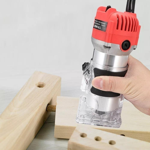 Imagen 5 de 5 de Fresadora Tupi Rebajadora 6.35mm 550w 3000r/min