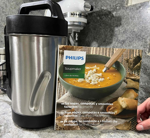 Soupmaker Philips Mod.hr2203.máquina Para Sopas.con Manual. 