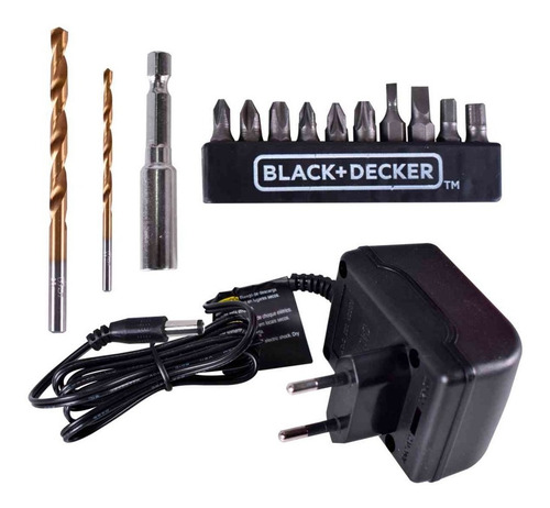 Furadeira Parafusadeira 3/8 Vvr 13 Acess. Black+decker Ld12s