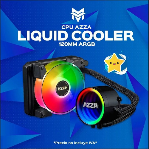 Cpu Liquid Cooler Azza / Refrigeración Líquida