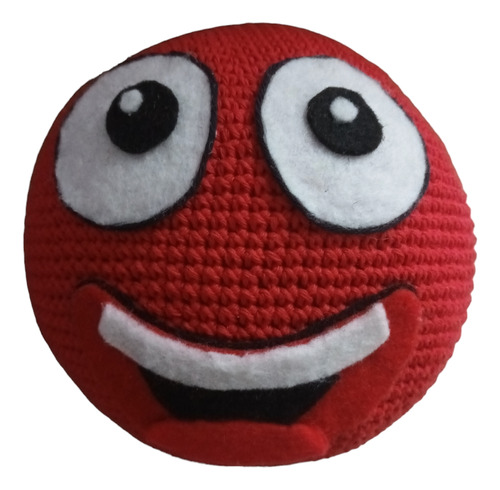 Muñeco Red Ball Tejido A Crochet 