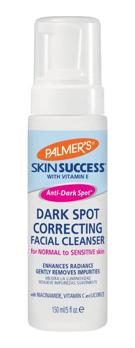 Limpiador Facial Corrector De Manchas Palmer's Skin Success