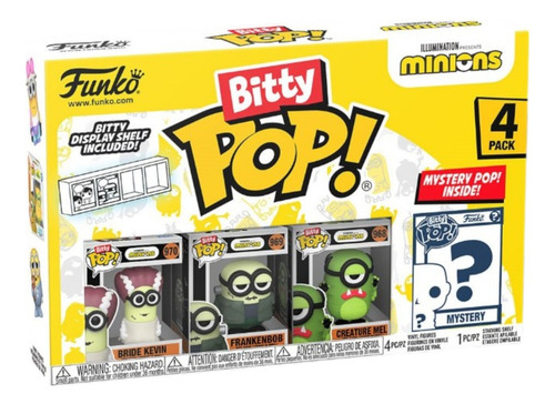 Funko Bitty Pop! Minions - Frankenbob 4 Pack