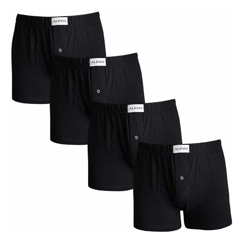 Alfani - Paquete De 4 Boxers 100% Algodón Para Hombre Jr71