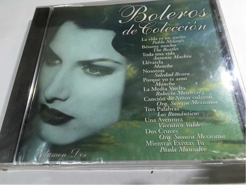 Boleros De Colección Moncho A. Machin V. Valdés Cd Nuevo