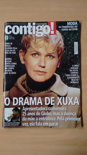 Revista Contigo 1866 Xuxa Fábio Jr Lavínia Vlasak 2011 518k