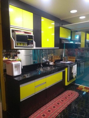 Cobertura À Venda, 80 M² Por R$ 330.000,00 - Vila Junqueira - Santo André/sp - Co5017