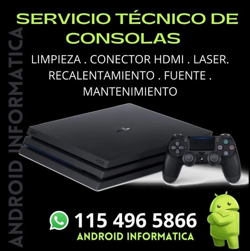 Servicio Tecnico Ps5 Ps4 Ps3 Ps2 Xbox 360 One Xs Joystick
