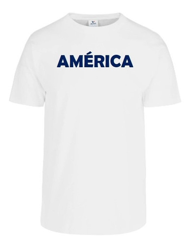 Playera America Casual Aguilas Comoda Futbol Mx Moda Premium