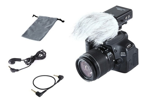 Micrófono Stereo Para Camara Y Videocamara By-sm80 Boya