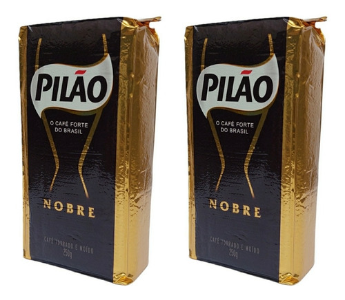 Café Pilão Nobre Kit Com 2 Unidades De 250g