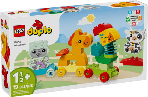 Lego Duplo My First 10412 Tren De Los Animales 19 Pz