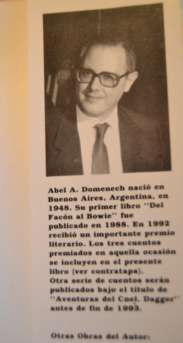 Firmado X Autor Abel Domenech La Sirena Y Otro Cuentos 1993 (Usado)