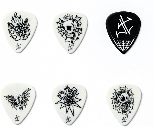 Plumillas James Hetfield Con Estuche Dunlop Jph01t088