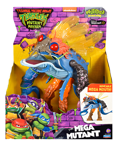 Tortugas Ninja 83405 Figura Articulada Mega Mutante 21cm