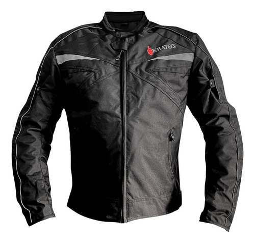 Casaca Kratos Impermeable Sin Forro Negro: