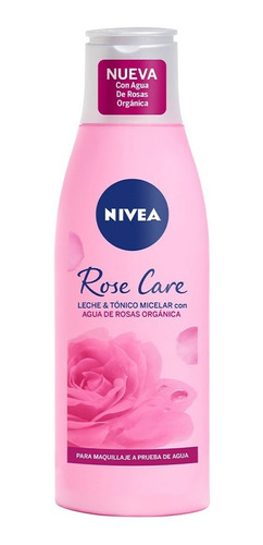 Nivea Rose Care Tonico Micelar X 200 Ml