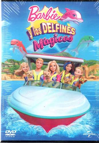 Barbie Y Los Delfines Mágicos - Dvd Nuevo Orig Cerr - Mcbmi