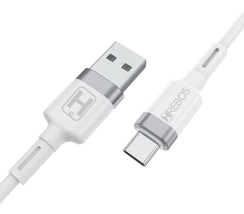 Cabo Turbo 3.1a 3 Metros Saídas Tipo-c / Hs-251 Cor Branco