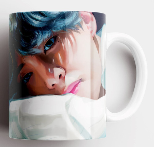 Taza Ceramica Grupo Bts Diseño 1 Taehyung