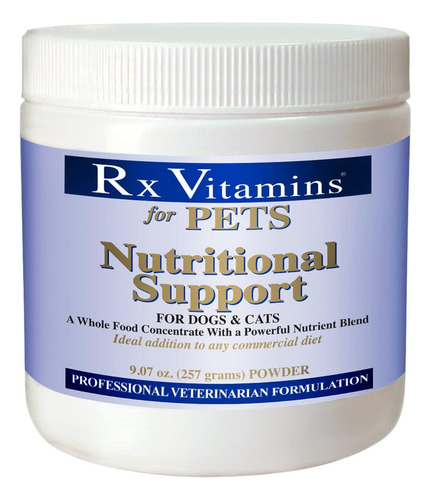 Suplemento De Apoyo Nutricional Mascotas Rx Vitamins 257 G