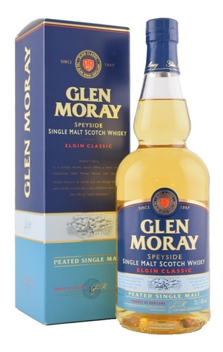 Whisky Glen Moray Elgin Classic Peated Single Malt - Bzs 
