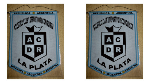 Banderin Mediano 27cm Club Reconquista La Plata