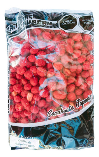 Cacahuate Hot Nut Japones Enchilado 800g | Frituras Tehuacan