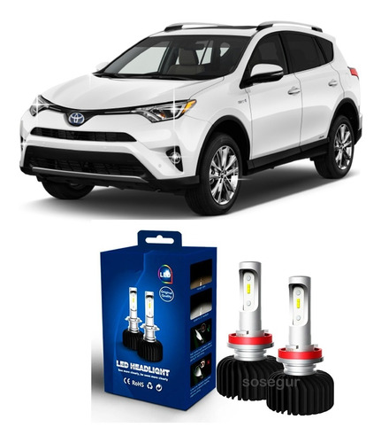 Ampolletas Led Neblineros Toyota Rav 4 2013-2020 / Sosegur