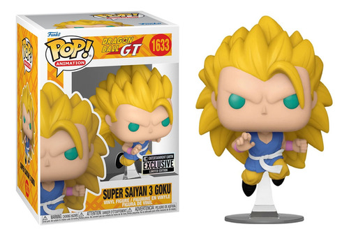 Figura Acción Goku Gt Super Saiyan 3 Pop Funko Pop Animation
