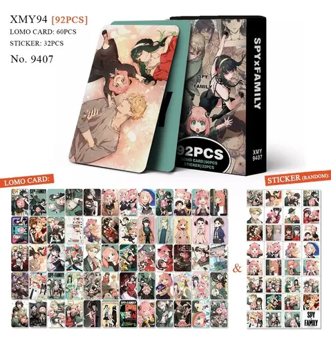 92 Anime Spy X Family Lomo Cards | MercadoLivre