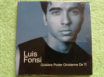 Comprar Eam Cd Single Luis Fonsi Quisiera Poder Olvidarme De Ti 2002