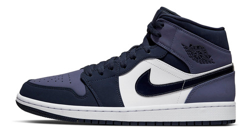 Zapatillas Jordan 1 Mid Obsidian Sanded Purple 554724-445