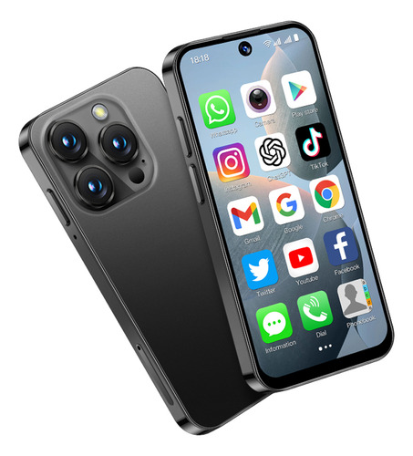 Miniteléfono Inteligente Aiek Xs19, 3g, 3,8 Pulgadas, 2 Gb De Ram, 16 Gb De Rom, Android 10.0, Reconocimiento Facial, 2000 Mah, Wifi, Bluetooth