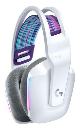 Auricular Logitech G733 White Rgb Inalambrico Gamer Wireless