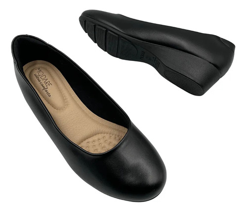 Zapato Mujer Taco Napa Sense Flex Modare