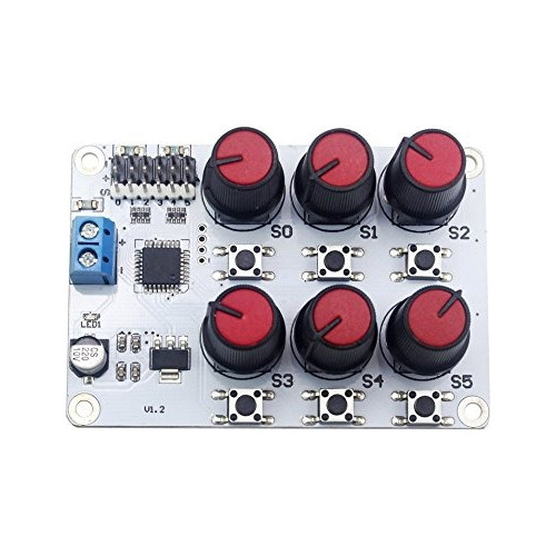 Servo Tester Lewansoul 6 Canales Digitales Con Sobreintensid