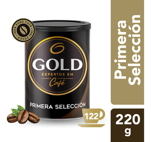 Cafe Gold Primera Seleccion Tarro De 220g