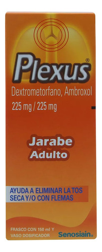 Jarabe P/adulto 150 Ml Ambroxol Dextrometorfano Plexus