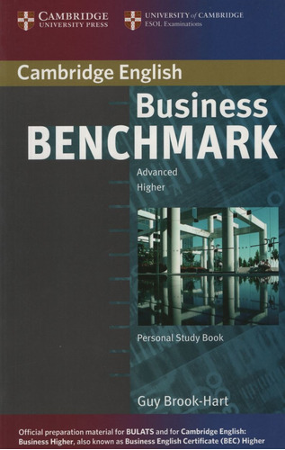 Business Benchmark Advanced - Personal Study Book (bec And 