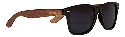 Woodies Gafas De Sol De Madera De Nogal Con Lente Polarizada