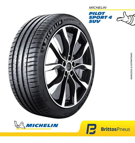Pneu Michelin 295/35 R21 107y Pilot Sport 4 SUV | Parcelamento sem