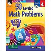 50 Leveled Math Problems Level 4