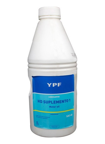 Aceite Ypf Hd Suplemento 1 Sae 40 X 1 Lt