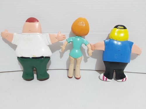 Family Guy Louis, Peter Y Chris Figuras Bendables 2004 (Usado)
