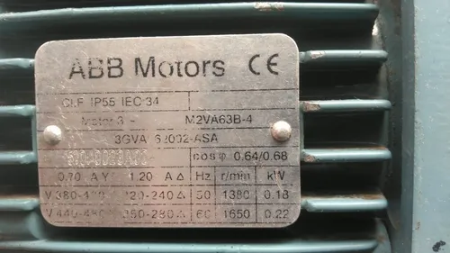 Motor Abb Trifásico
