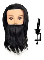Comprar Cabeza De Práctica Con Barba Barbería Barbero Pelo Hombre