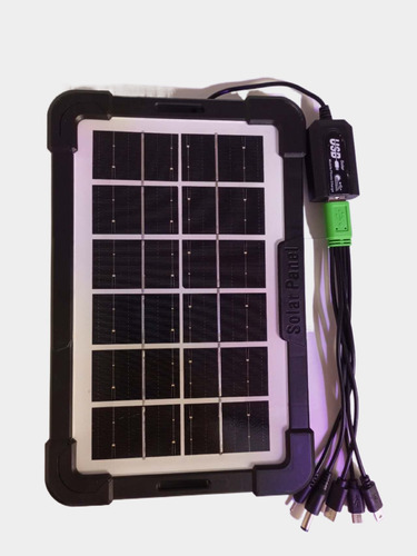 Cargador Multipropósito Solar Portátil